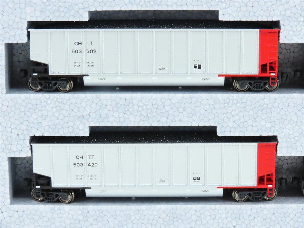 N Scale KATO 106-4607 CHTT Railway BethGon Coalporter Hopper 8 Car Set