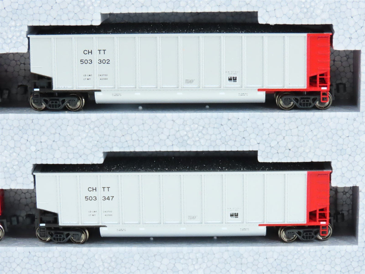 N Scale KATO 106-4607 CHTT Railway BethGon Coalporter Hopper 8 Car Set