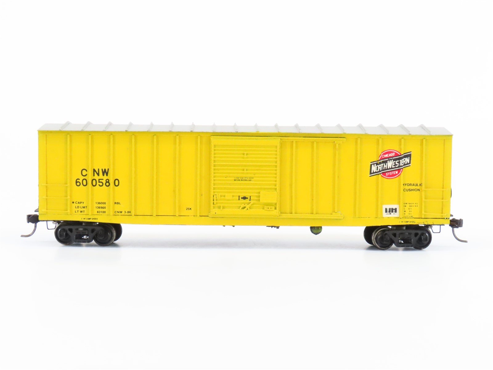 HO Scale BRASS HYBRID CNW Chicago & North Western 50' Box Car #600580 Custom