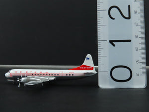 1:400 Aero Classics Die-Cast Western Lockheed L-188 Electra Aircraft N7140C