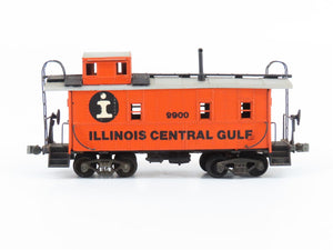 HO Scale ICG Illinois Central Gulf Offset Cupola Caboose #9900 - Custom