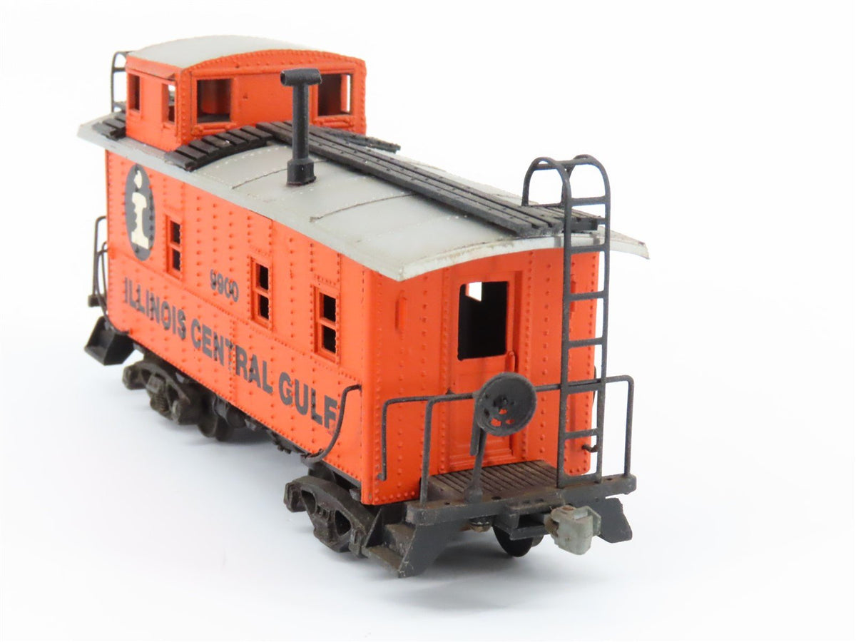 HO Scale ICG Illinois Central Gulf Offset Cupola Caboose #9900 - Custom