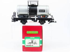 G Scale LGB 4040C BASF Single Dome Short Tank Car