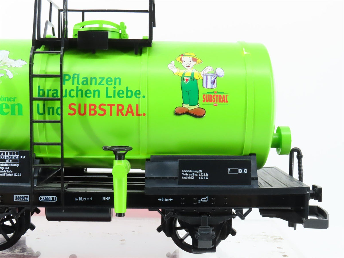 G Scale LGB 44408 Mein Schoner Garten Substral Single Dome Short Tank Car