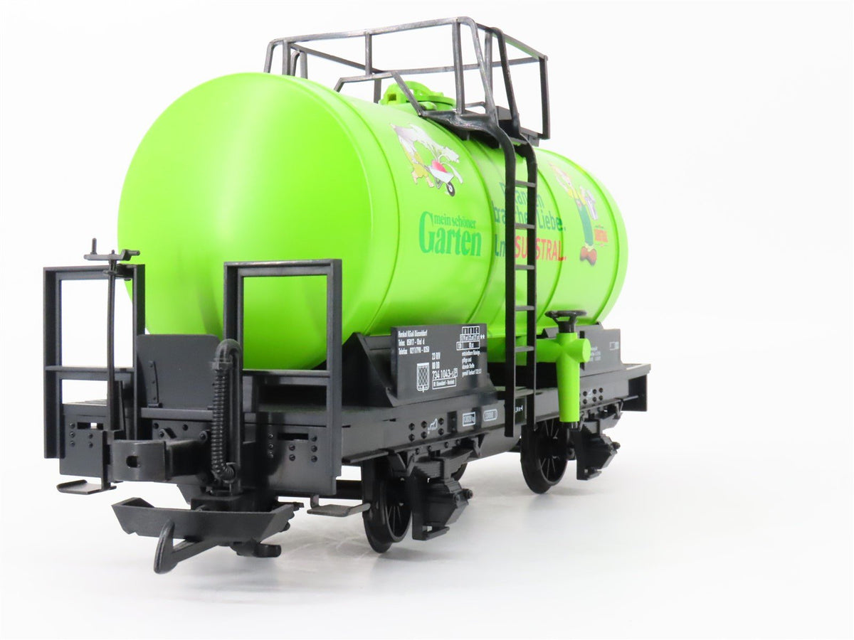 G Scale LGB 44408 Mein Schoner Garten Substral Single Dome Short Tank Car