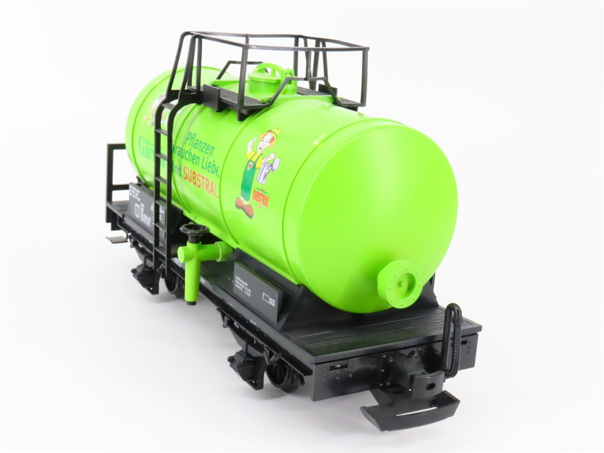 G Scale LGB 44408 Mein Schoner Garten Substral Single Dome Short Tank Car