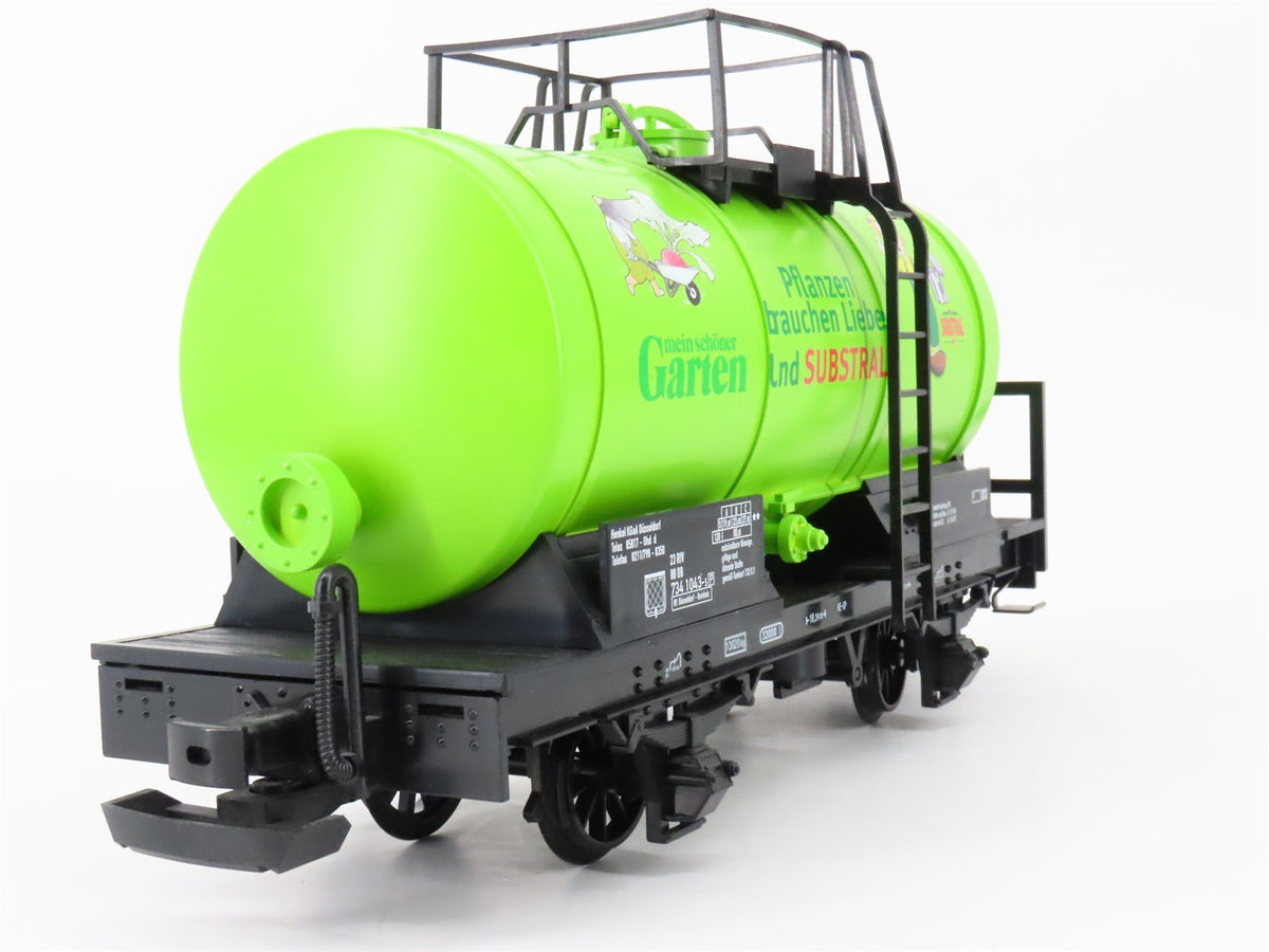 G Scale LGB 44408 Mein Schoner Garten Substral Single Dome Short Tank Car