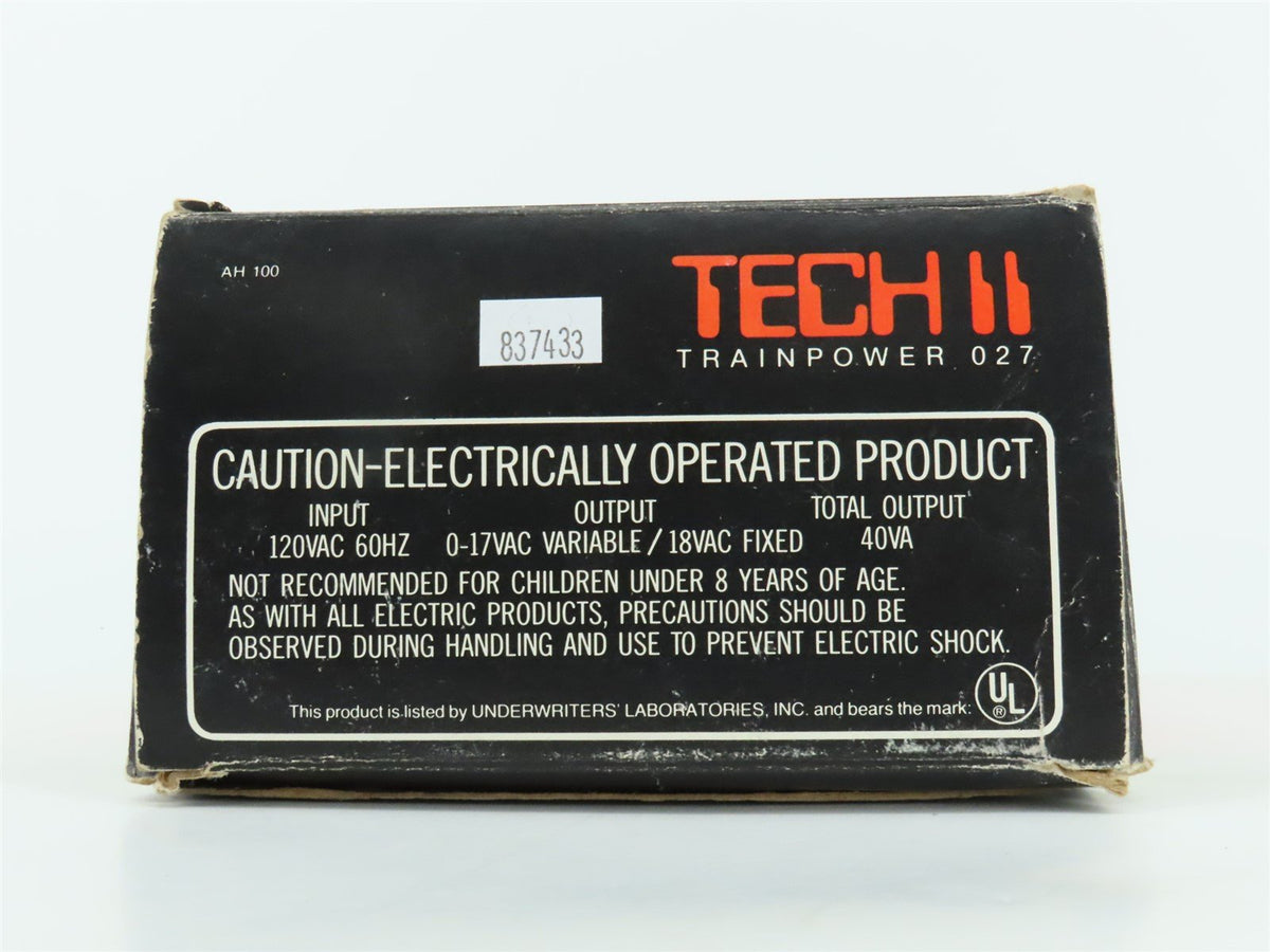 MRC AH100 Tech Trainpower 027 AC Transformer