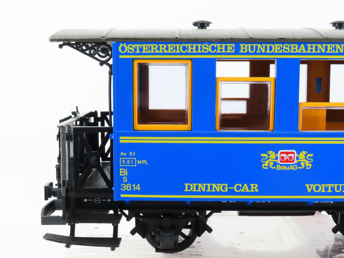 G Scale LGB 3013 OBB Speisewagen Diner Passenger #3614