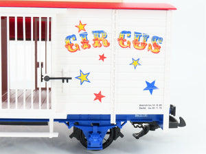 G Scale LGB 4036 Circus Lion Cage Box Car w/ Ramp