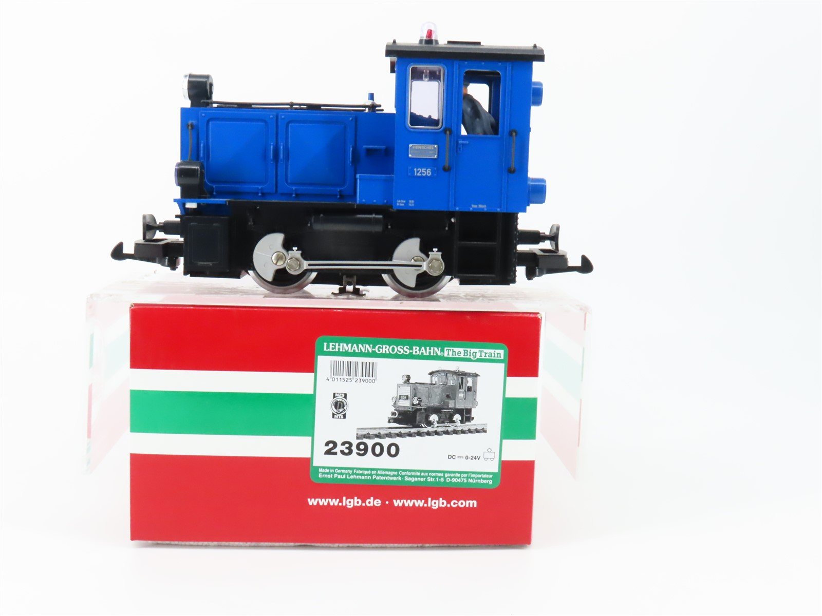 G Scale LGB 23900 Henschel MTS-DUO Diesel Locomotive #1256 w/ DCC