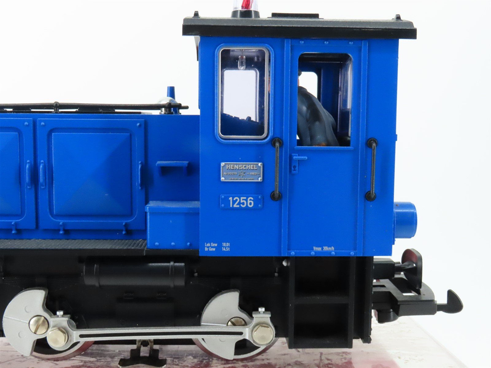 G Scale LGB 23900 Henschel MTS-DUO Diesel Locomotive #1256 w/ DCC