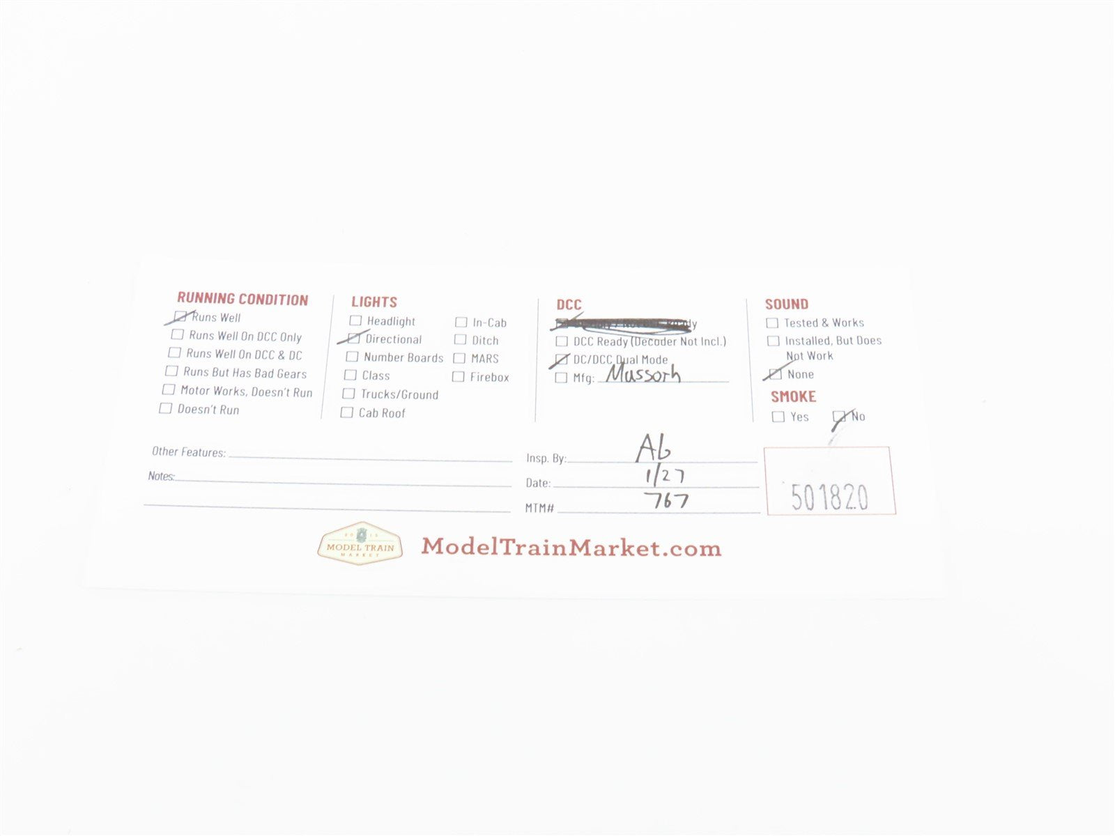 G Scale LGB 23900 Henschel MTS-DUO Diesel Locomotive #1256 w/ DCC