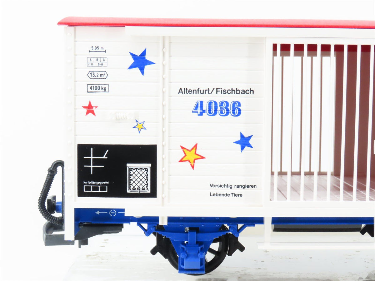 G Scale LGB 4036 Circus Lion Cage Box Car