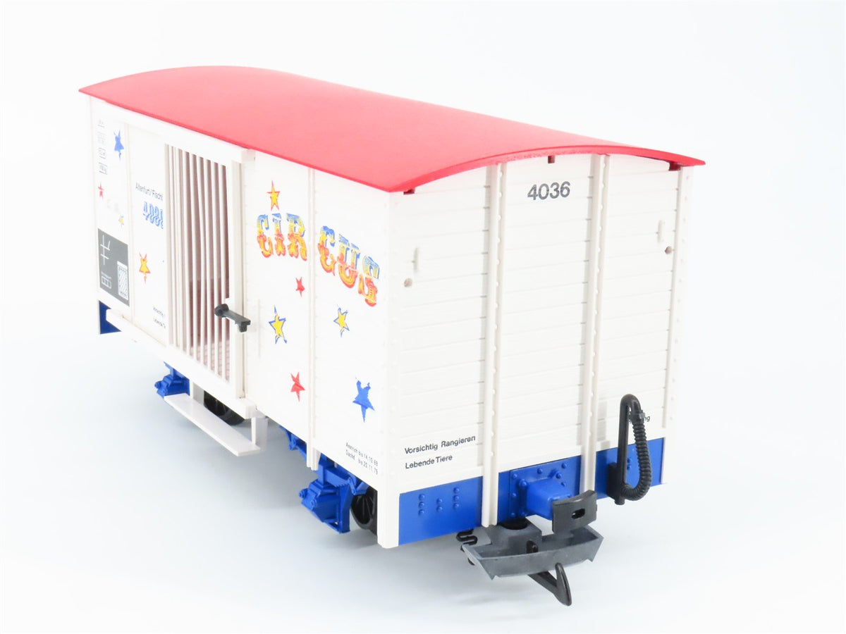 G Scale LGB 4036 Circus Lion Cage Box Car