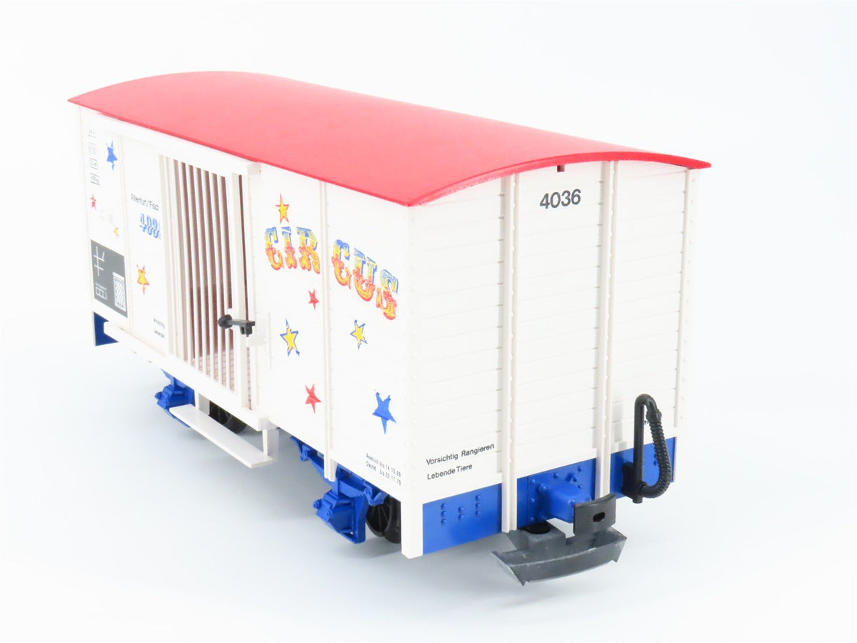 G Scale LGB 4036 Circus Lion Cage Box Car