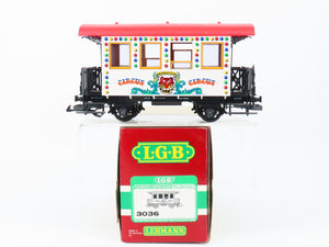 G Scale LGB 3036 Circus Sensation Coach Passenger Car