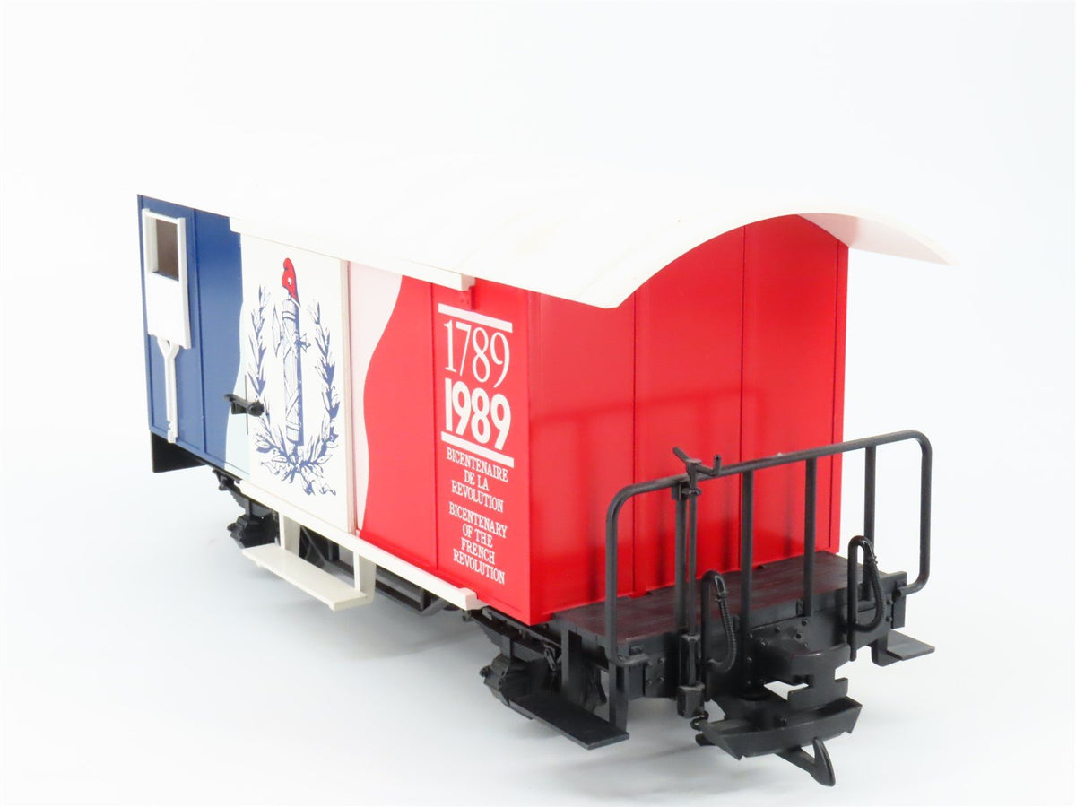 G Scale LGB 4028FR Eiffel Tower French Revolution Box Car #1889-1989