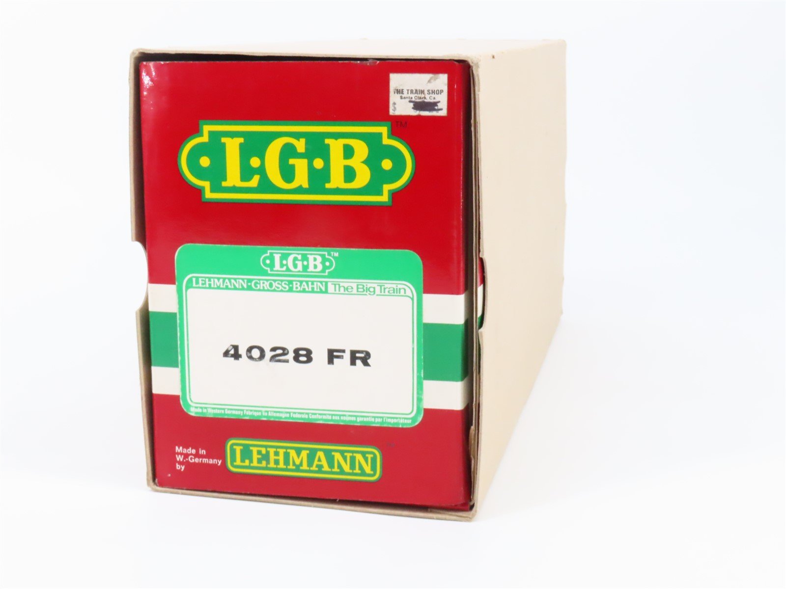 G Scale LGB 4028FR Eiffel Tower French Revolution Box Car #1889-1989