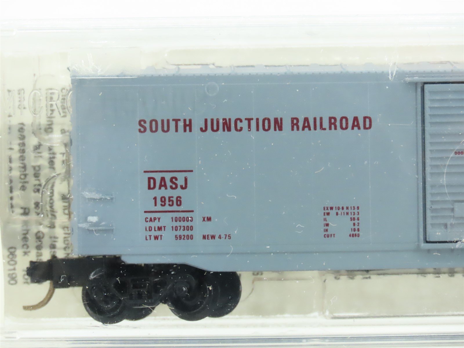 N Scale Micro-Trains MTL DASJ South Junction Railroad Box Car 3-Pack Sealed