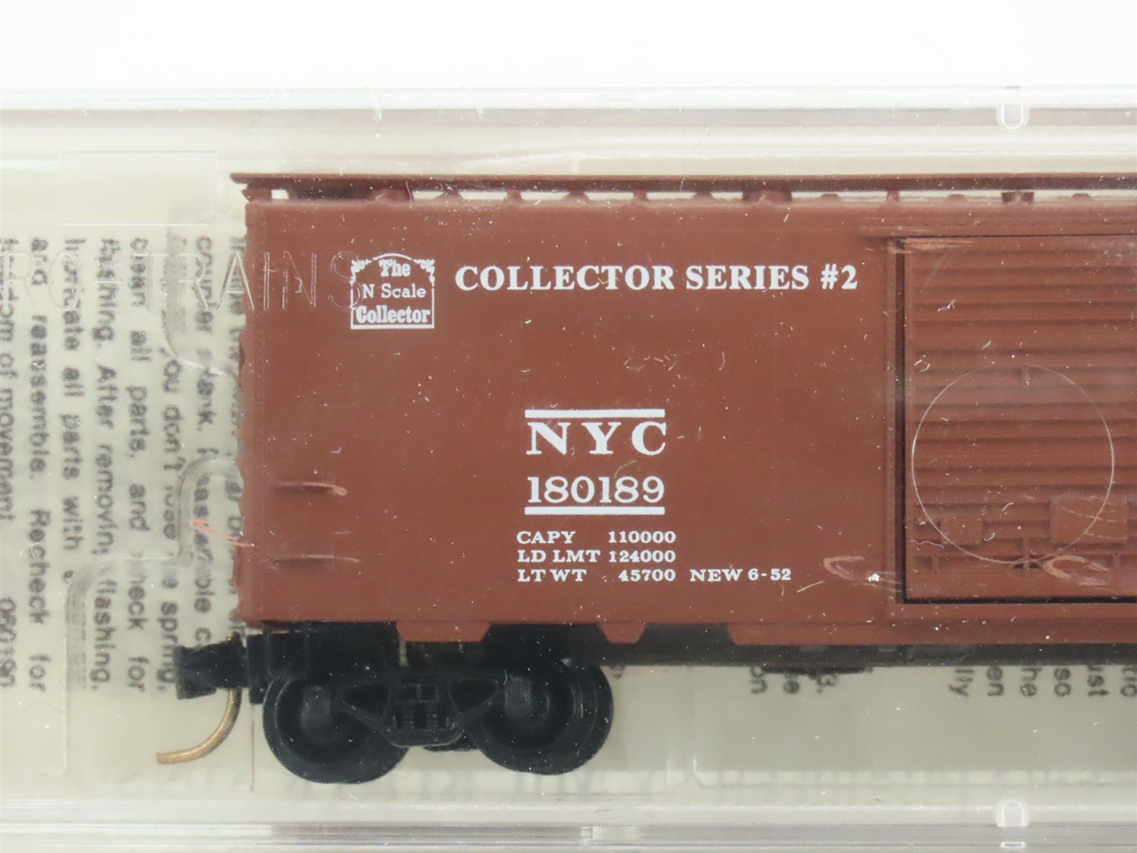 N Scale Micro-Trains MTL NSC Collector Series #2 NYC Box Car 3-Pack Sealed