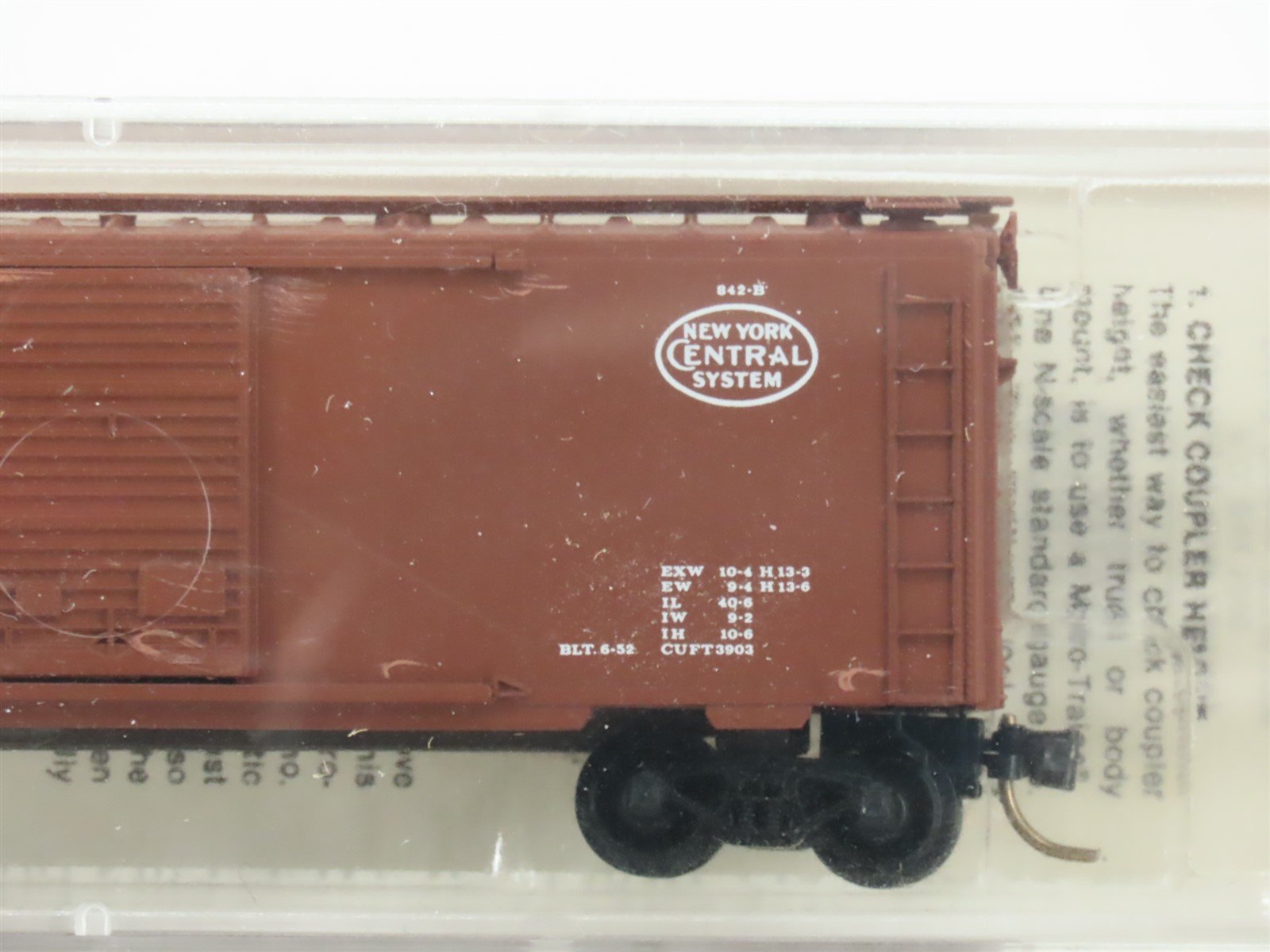 N Scale Micro-Trains MTL NSC Collector Series #2 NYC Box Car 3-Pack Sealed