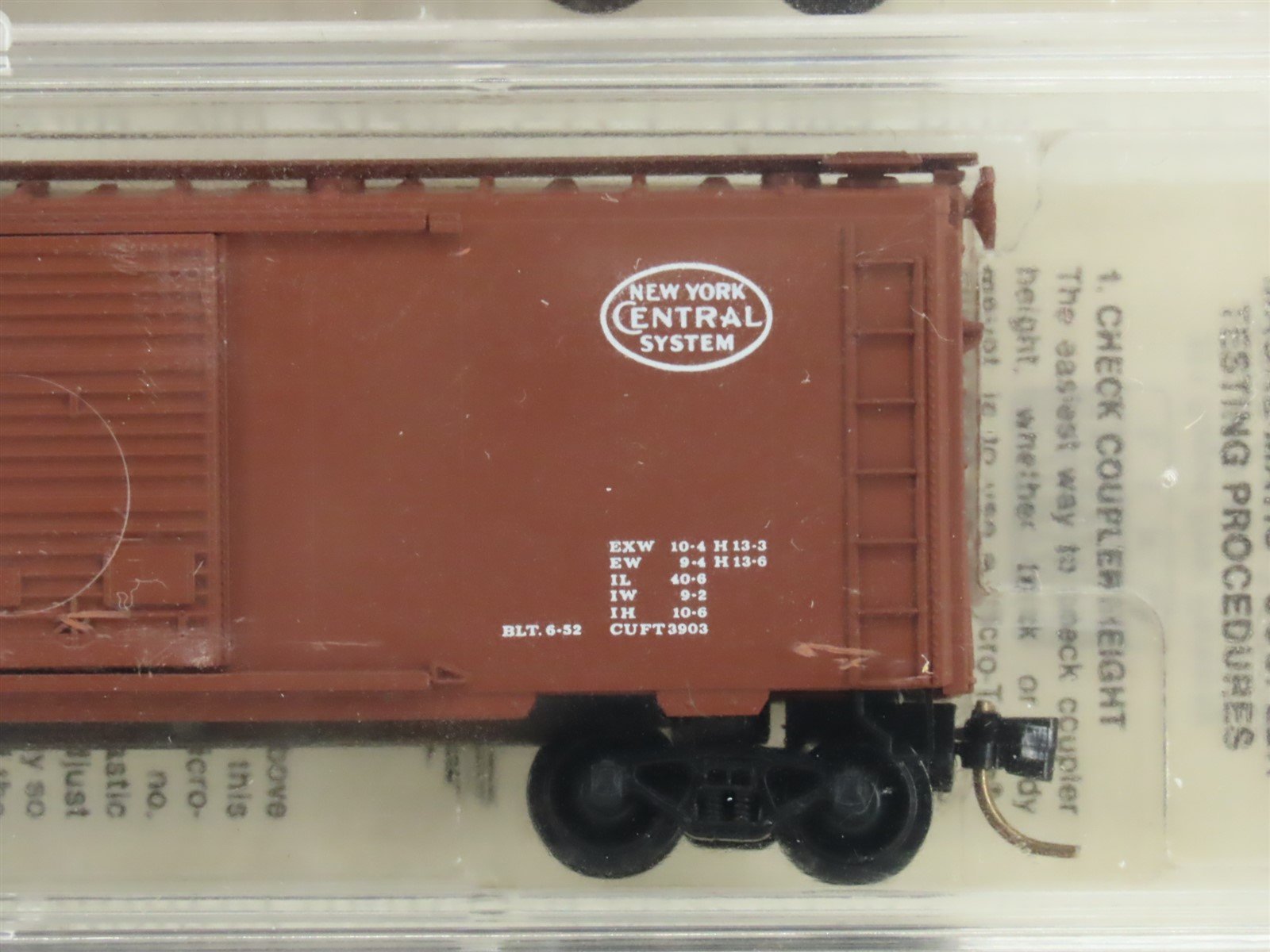 N Scale Micro-Trains MTL NSC Collector Series #2 NYC Box Car 3-Pack Sealed