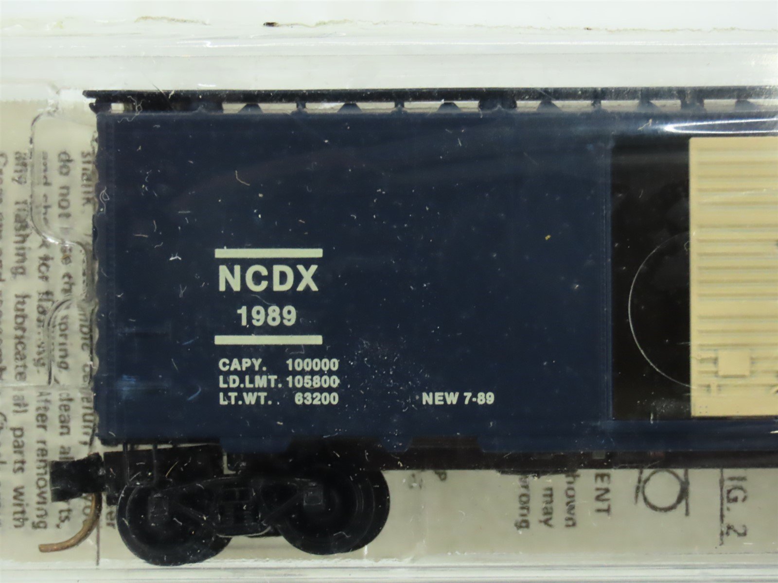 N Scale Kadee Micro-Trains MTL NCDX N'Crowd Houston Box Car 2-Pack Sealed