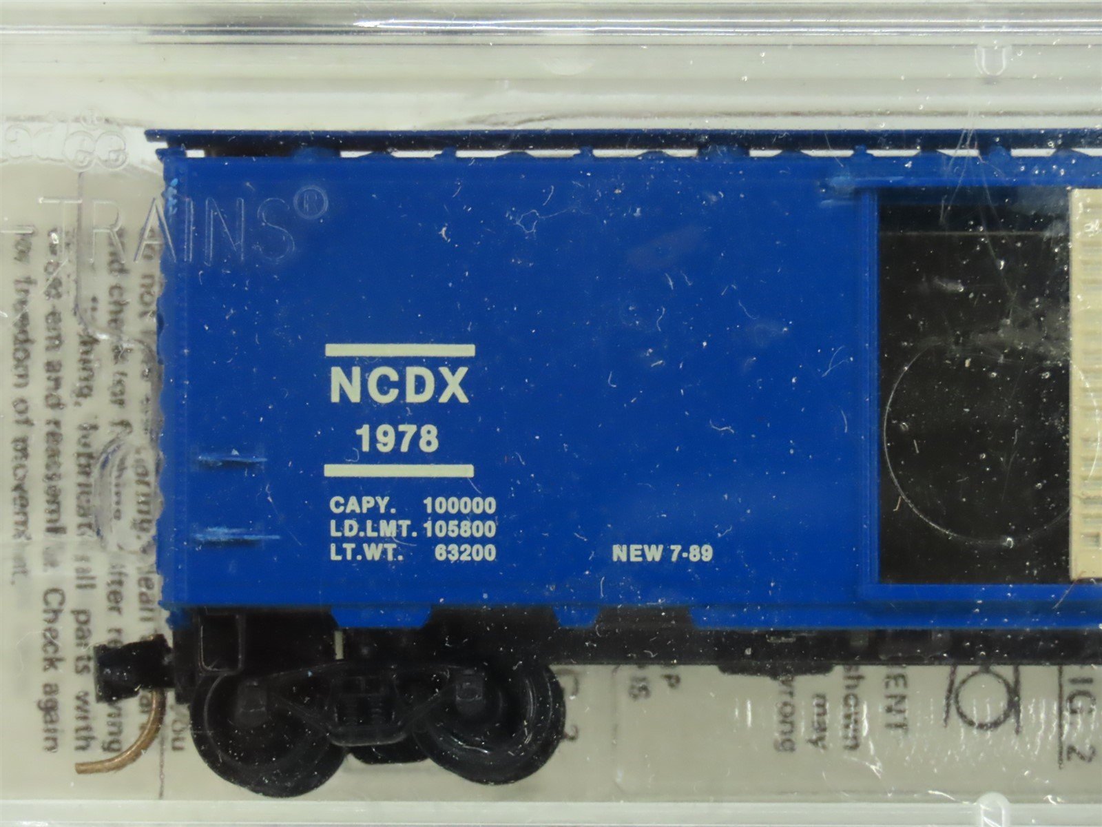 N Scale Kadee Micro-Trains MTL NCDX N'Crowd Houston Box Car 2-Pack Sealed