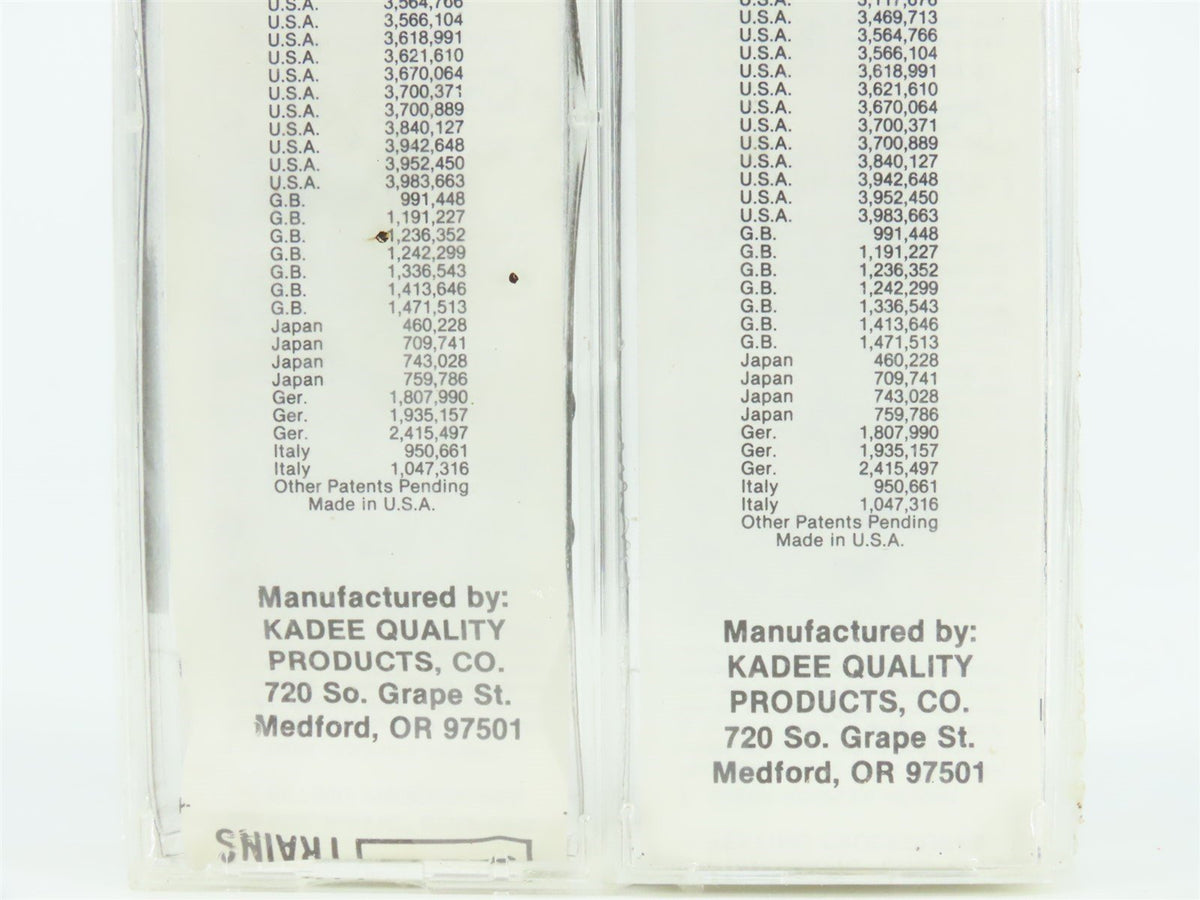 N Scale Kadee Micro-Trains MTL NCDX N&#39;Crowd Houston Box Car 2-Pack Sealed
