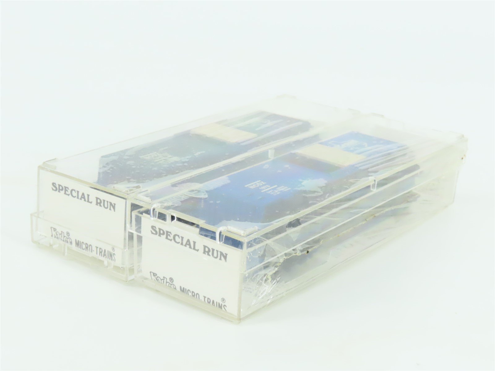 N Scale Kadee Micro-Trains MTL NCDX N'Crowd Houston Box Car 2-Pack Sealed