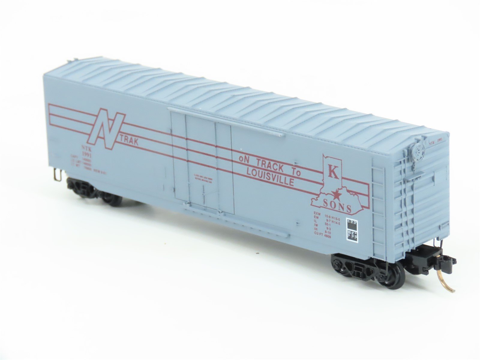N Scale Kadee Micro-Trains MTL Special Run NTK Ntrak Single Door Box Car #1991
