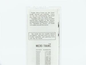 N Scale Kadee Micro-Trains MTL Special Run NTK Ntrak Single Door Box Car #1991