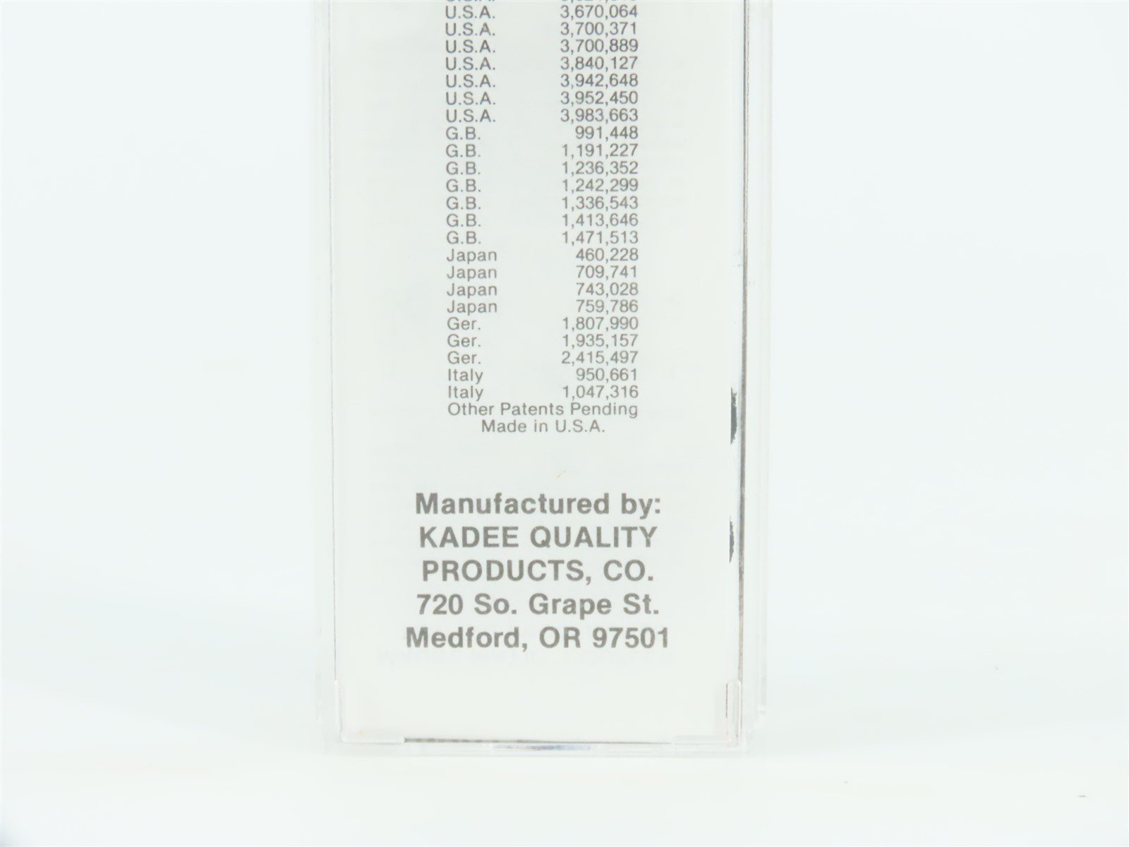 N Scale Kadee Micro-Trains MTL Special Run NTK Ntrak Single Door Box Car #1991