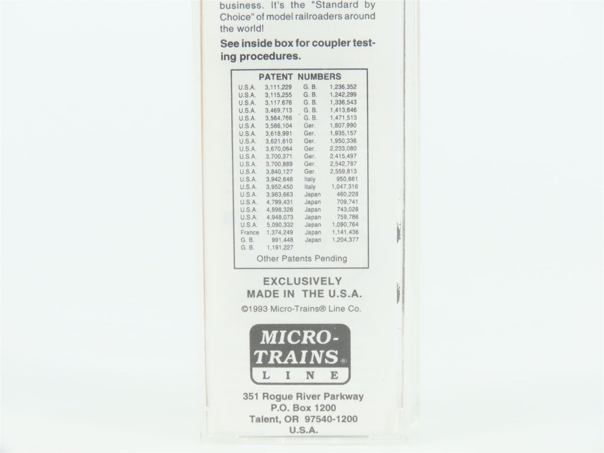 N Micro-Trains MTL NSC Model Railroader 60 Years Single Door Box Car #1934-1994
