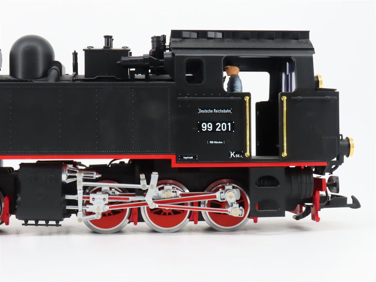 G Scale LGB 22852.8 DB 0-6-6-0 Mallet Steam Locomotive #99201 w/ DCC &amp; Sound