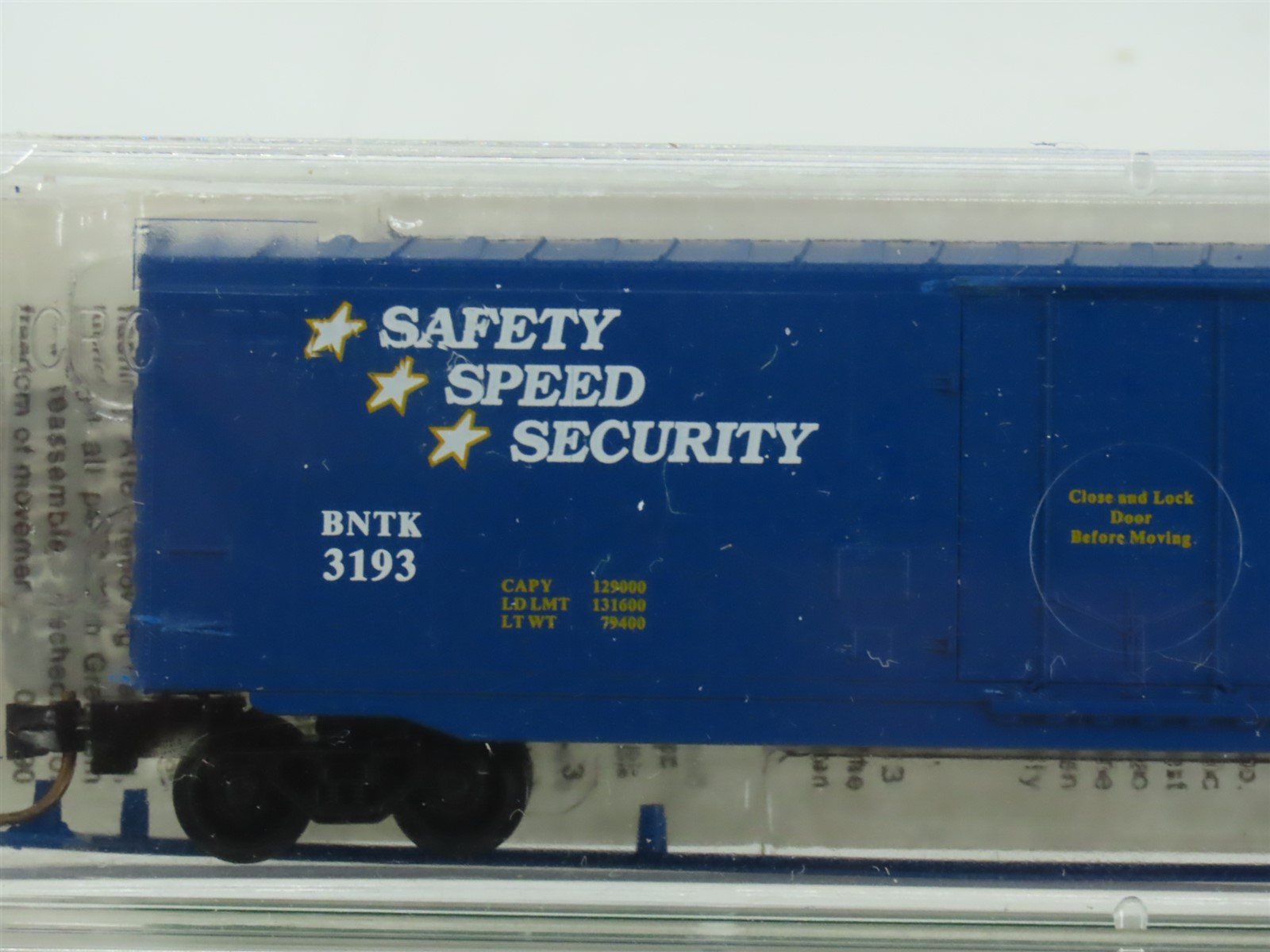 N Micro-Trains MTL Special Run BNTK Route 160 Single Door Box Car 2-Pack Sealed