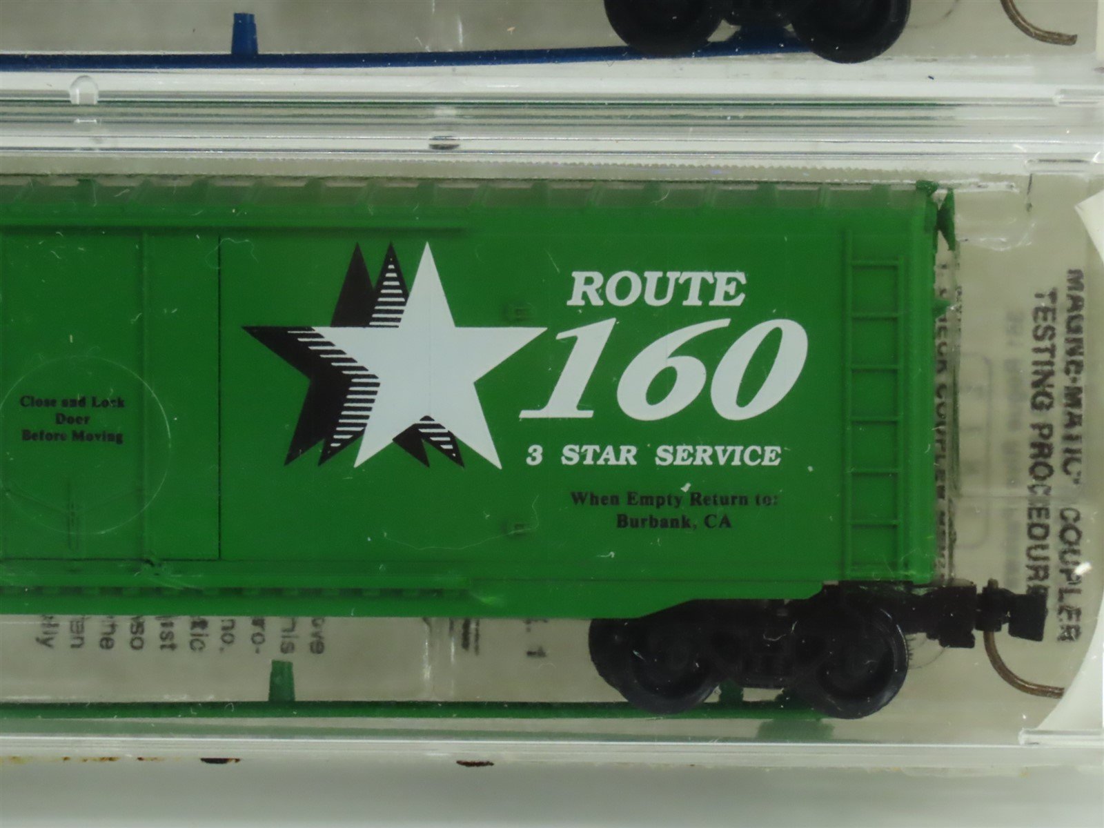 N Micro-Trains MTL Special Run BNTK Route 160 Single Door Box Car 2-Pack Sealed