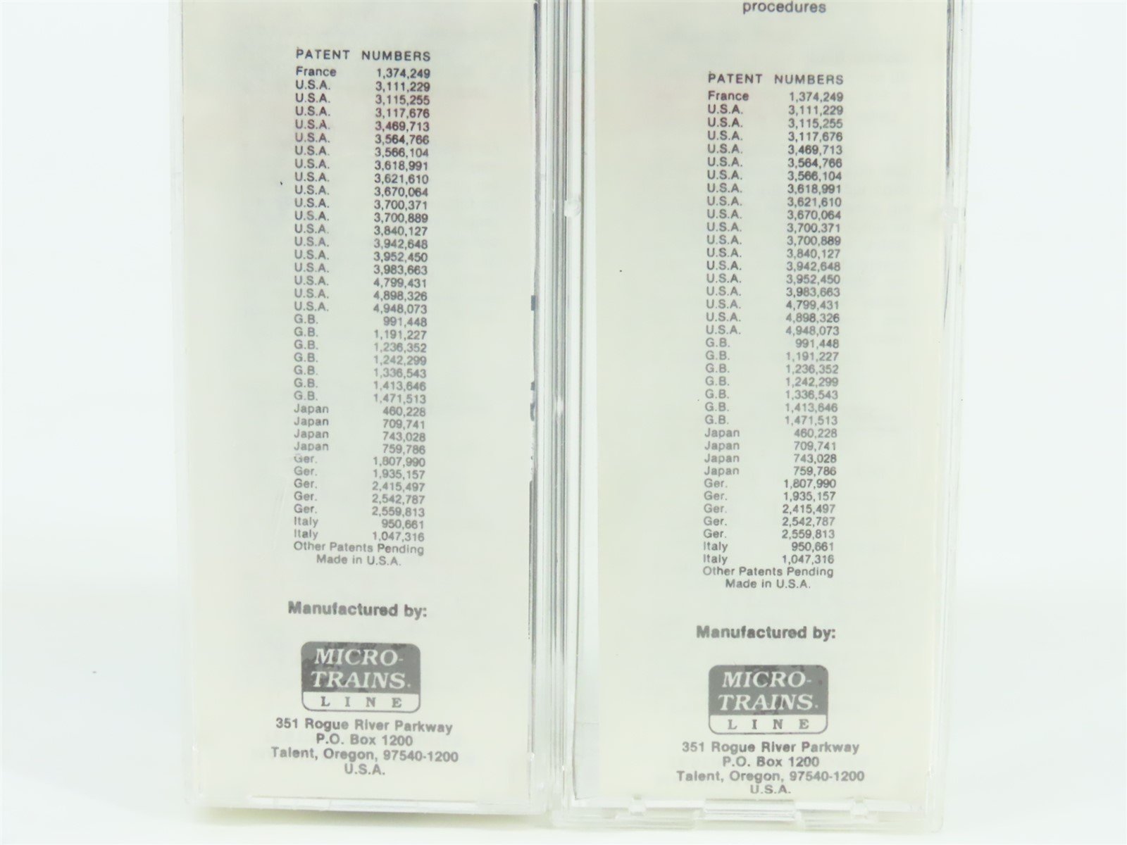 N Micro-Trains MTL Special Run BNTK Route 160 Single Door Box Car 2-Pack Sealed