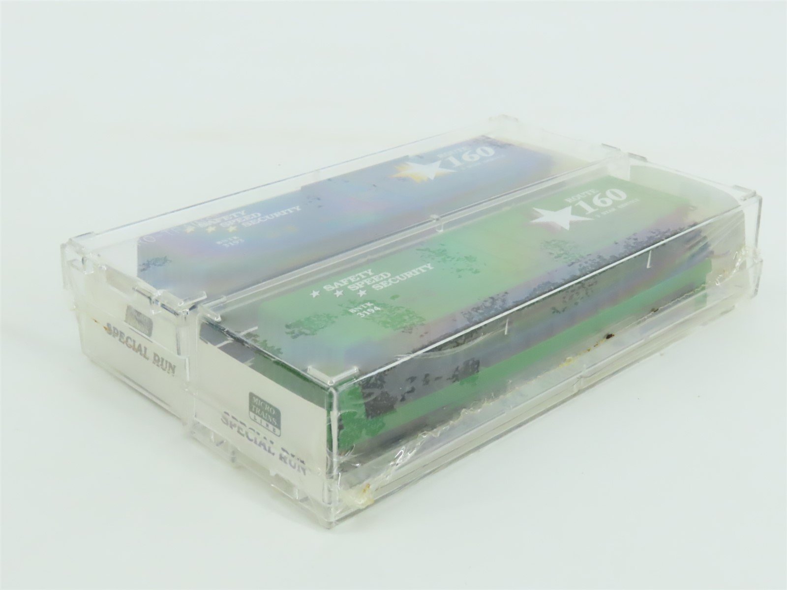 N Micro-Trains MTL Special Run BNTK Route 160 Single Door Box Car 2-Pack Sealed