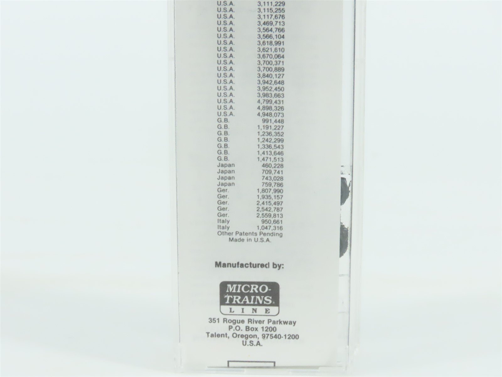 N Micro-Trains MTL Special Run NMRA Express Service Single Door Box Car #1935