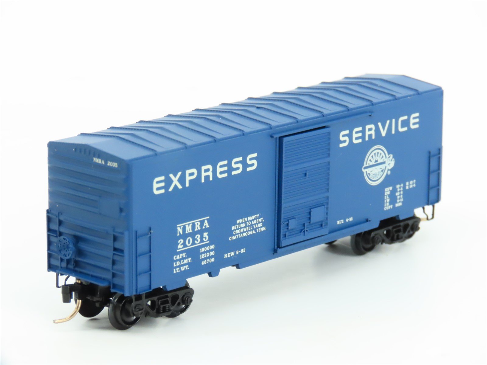 N Micro-Trains MTL Special Run NMRA Express Service Single Door Box Car #2035