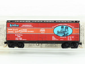 N Scale Kadee Micro-Trains MTL 21046 KQPC 40th Anniversary 40' Box Car #1986