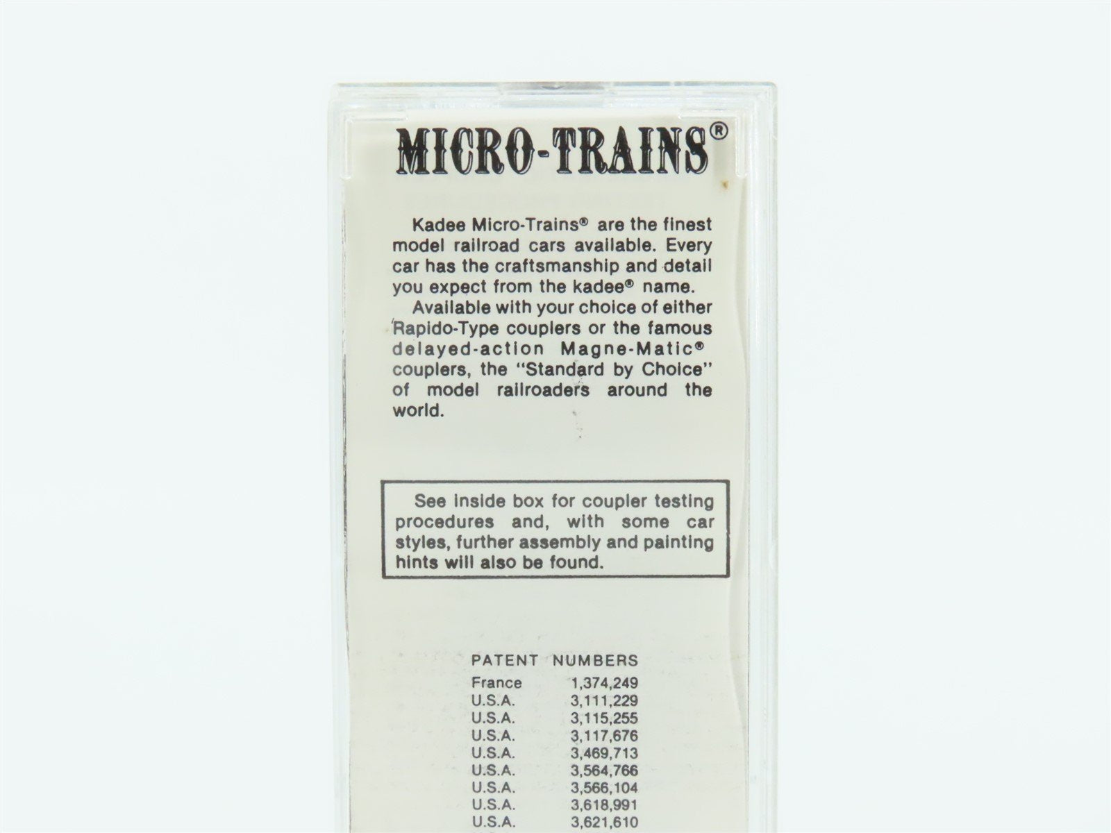 N Scale Kadee Micro-Trains MTL 21046 KQPC 40th Anniversary 40' Box Car #1986