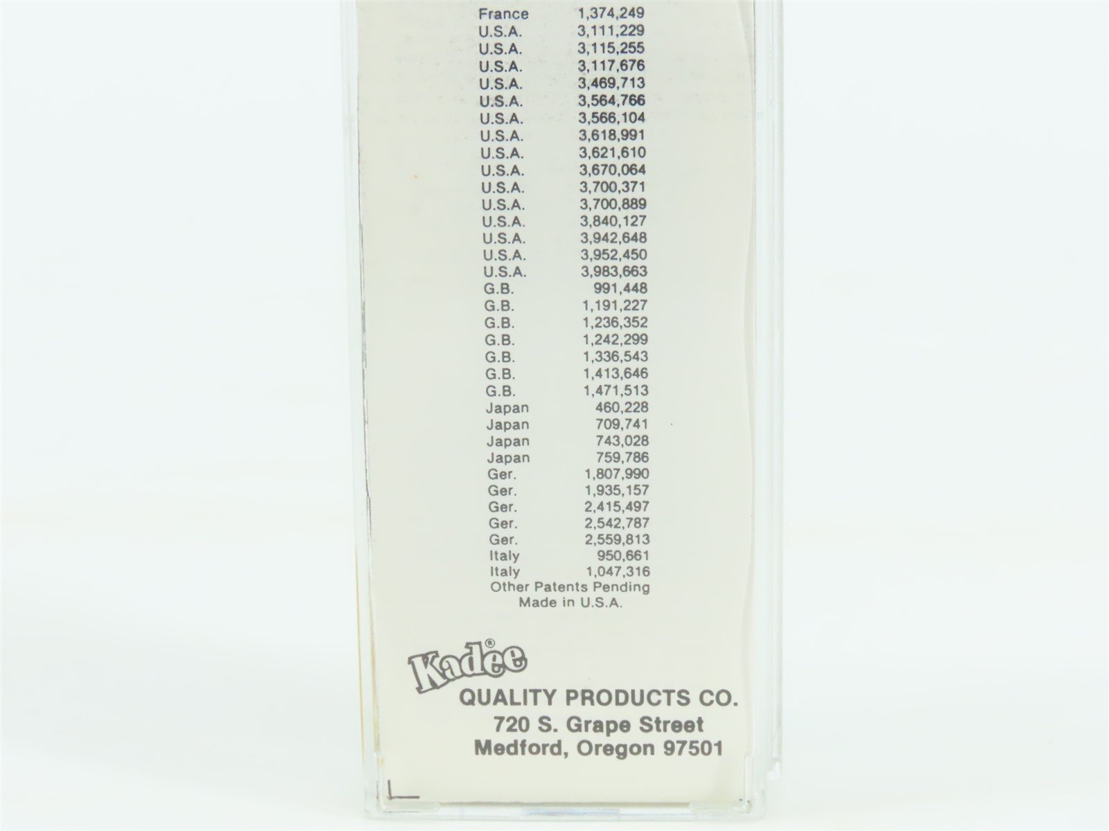 N Scale Kadee Micro-Trains MTL 21046 KQPC 40th Anniversary 40' Box Car #1986