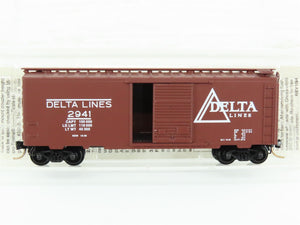 N Scale Micro-Trains MTL Heritage Collection #3 DL Delta Lines Box Car #2941