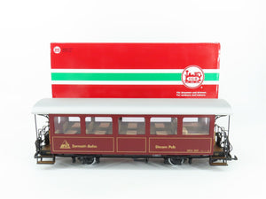 G Scale LGB 31550 Zermatt-Bahn Stream Pub Passenger Car #2227