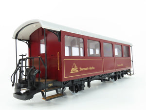 G Scale LGB 31550 Zermatt-Bahn Stream Pub Passenger Car #2227