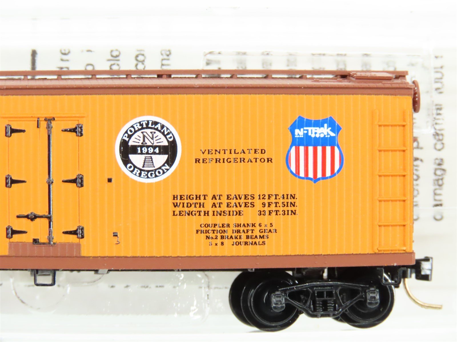 N Micro-Trains MTL Special Run Ntrak PFE Portland Fruit Express Reefer #1994