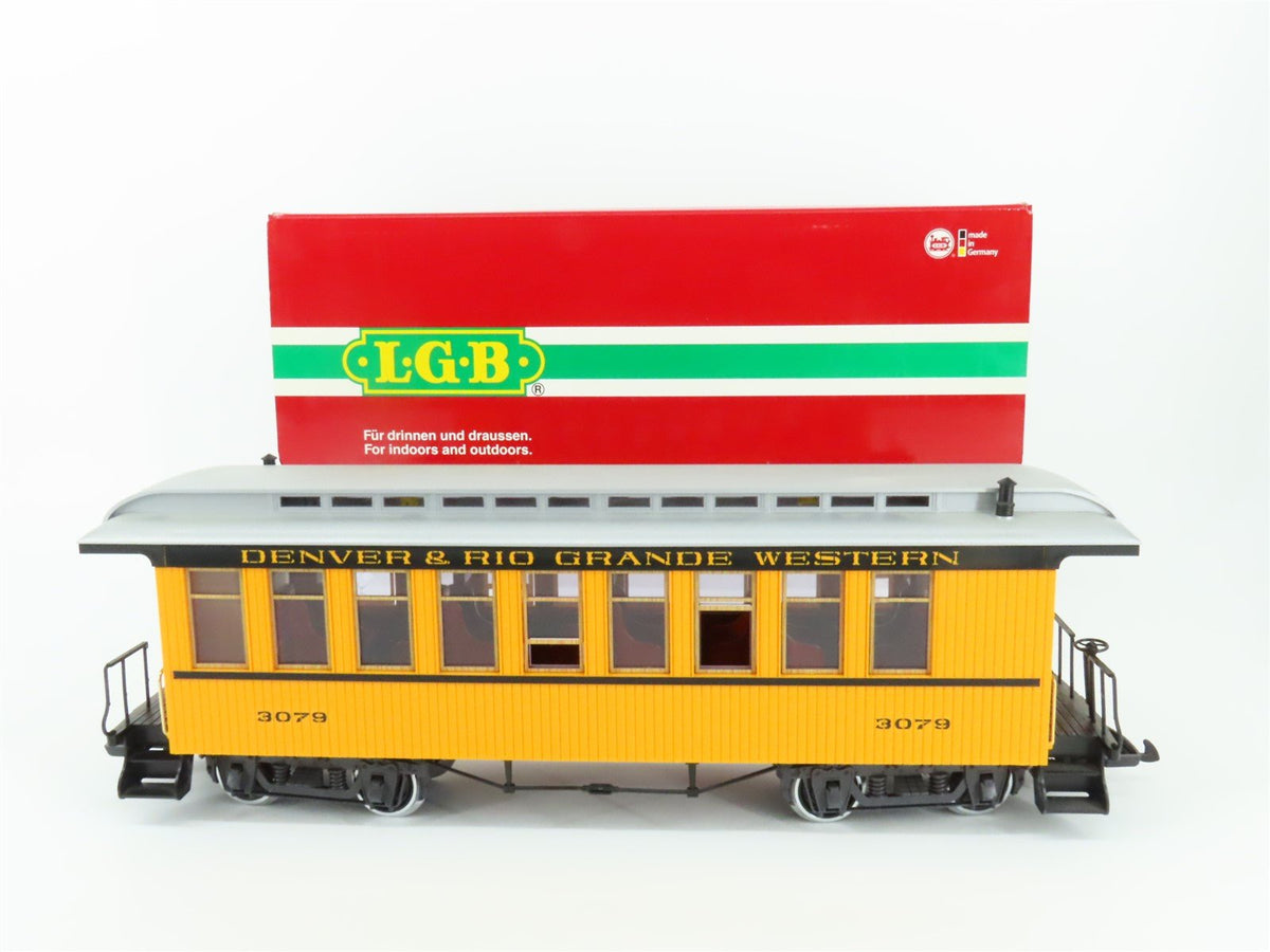 G Scale LGB 30800 DRGW Rio Grande Coach Passenger Car #3079